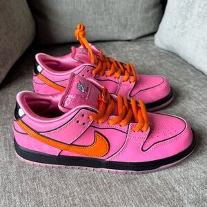 The Powerpuff Girls x Dunk Low Pro SB QS 'Blossom' Size 7 men’s